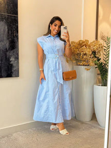 1164 - Vestido Tricoline | Chamisse