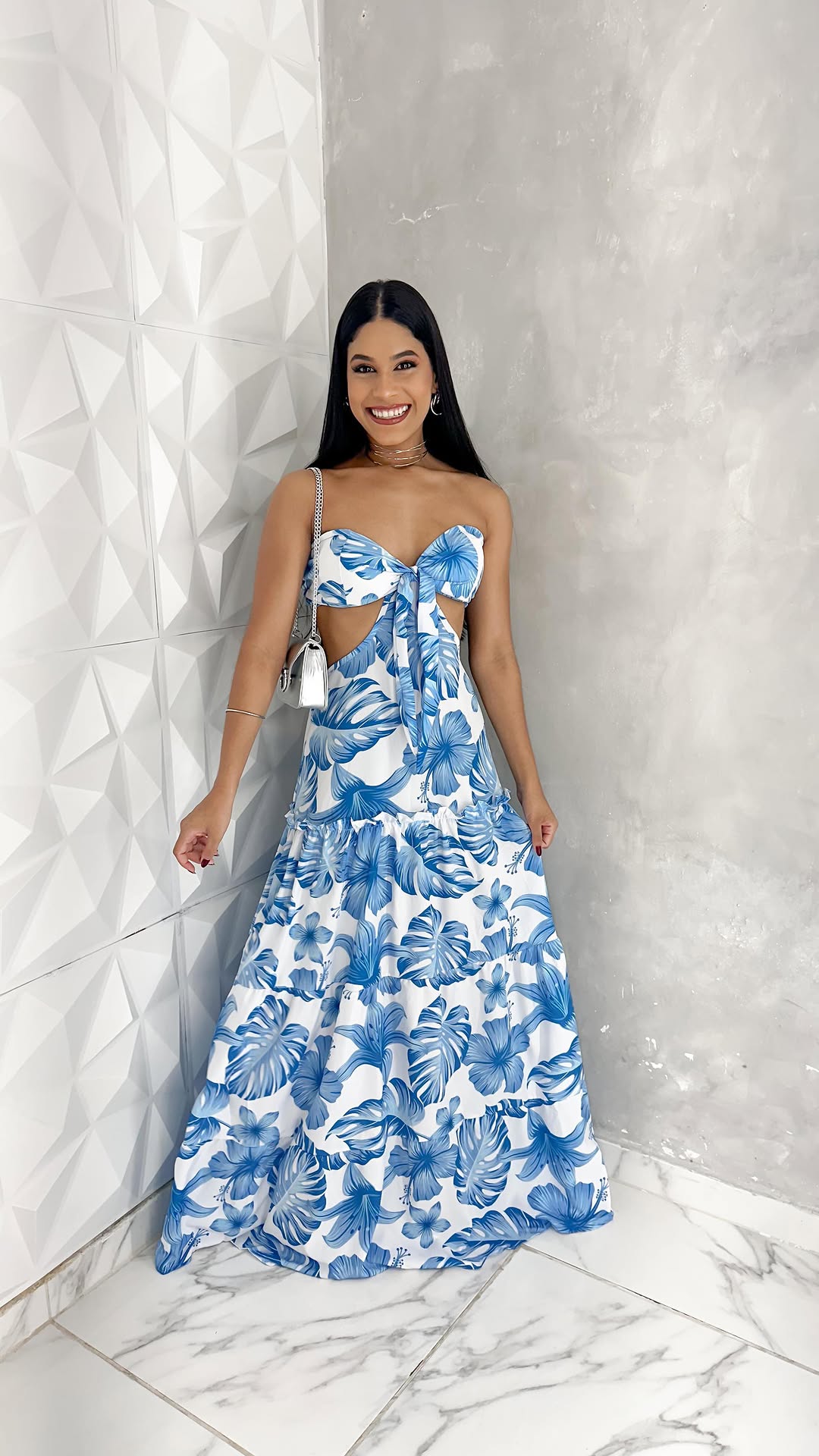 Vestido Gabriela - [BRINDE EXCLUSIVO PARA AS 100 PRIMEIRAS]